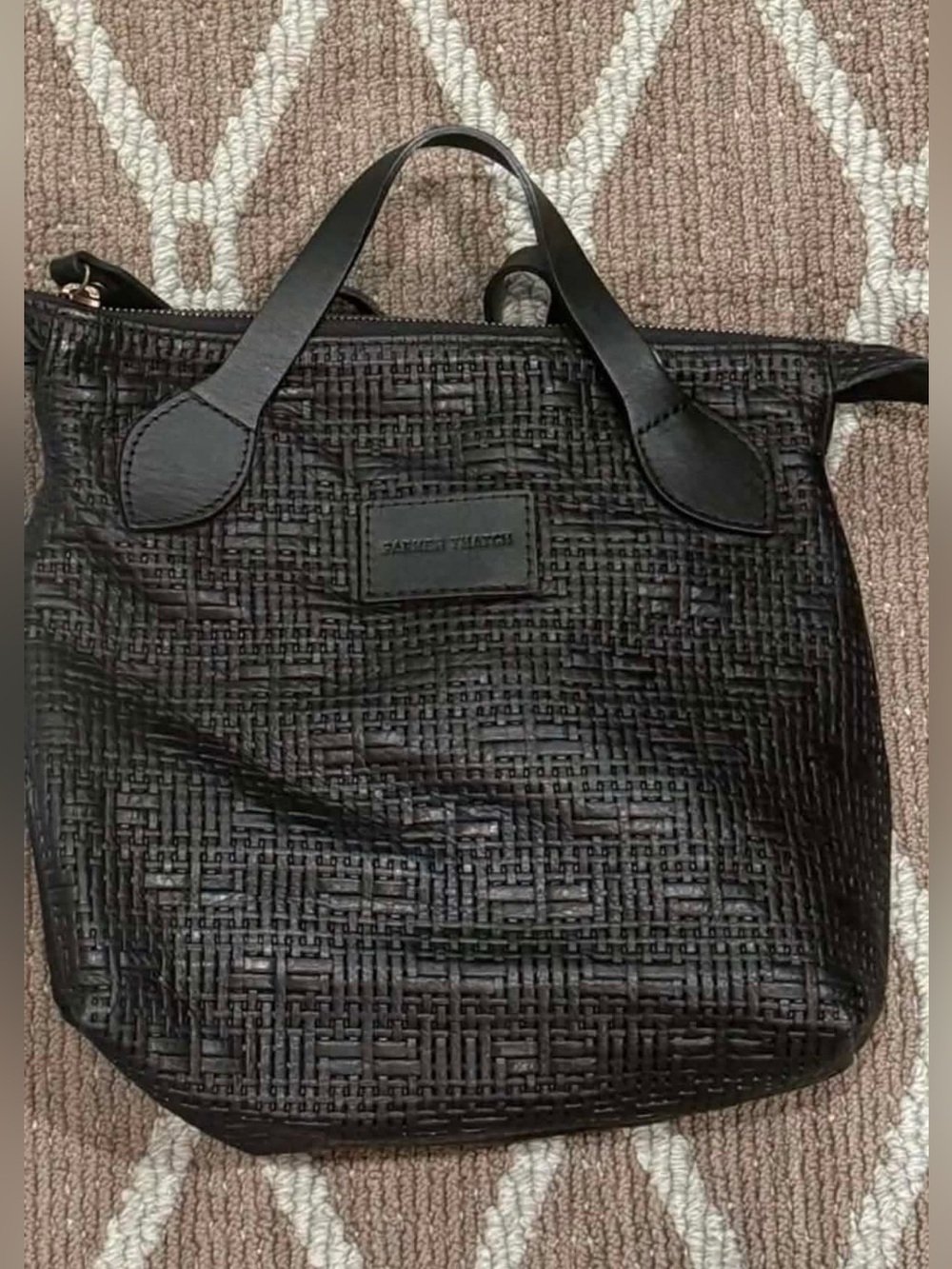 Parker Thatch Small Basketweave Charlie